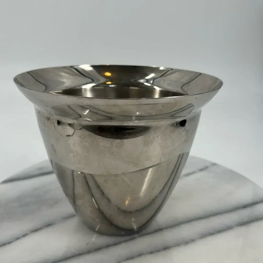 Vintage Cromargan WMF German stainless steel ice bucket